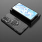 Shockproof PC + TPU Phone Case with Magnetic Ring Holder