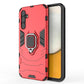 Shockproof PC + TPU Phone Case with Magnetic Ring Holder
