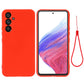 Solid Color Liquid Silicone Dropproof Full Coverage Phone Case
