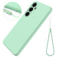 Solid Color Liquid Silicone Dropproof Full Coverage Phone Case
