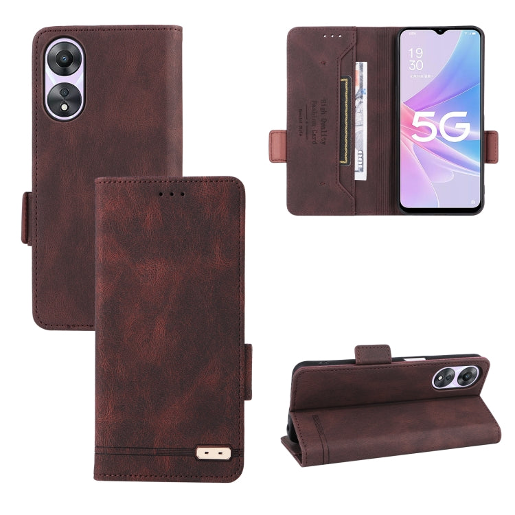 Magnetic Clasp Leather Phone Case