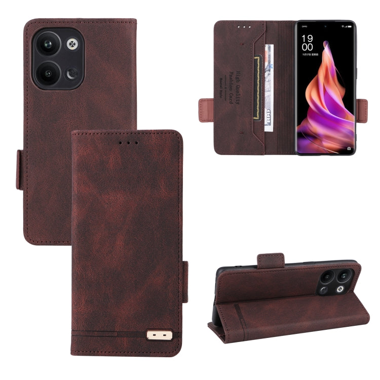 Magnetic Clasp Leather Phone Case