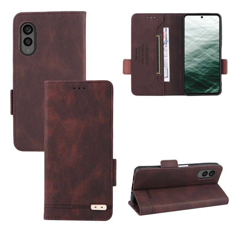 Magnetic Clasp Leather Phone Case