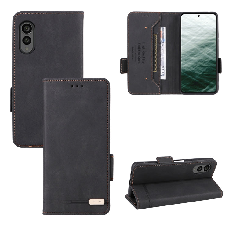 Magnetic Clasp Leather Phone Case