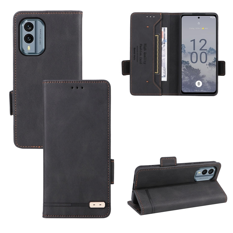 Magnetic Clasp Leather Phone Case