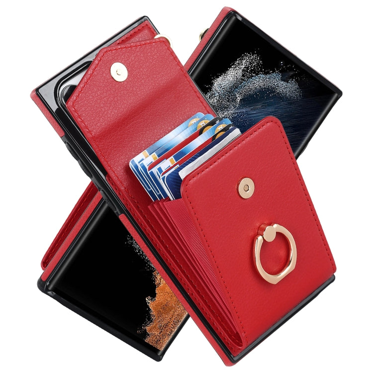 Ring Holder RFID Card Slot Phone Case