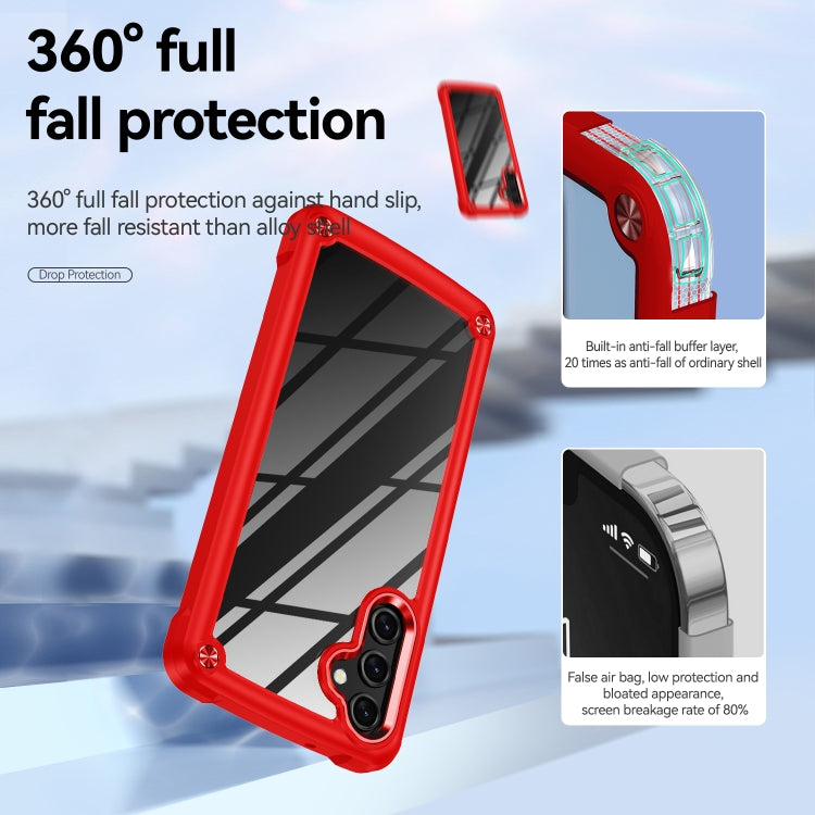 Soft TPU Clear PC Shockproof Phone Case