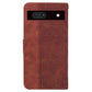 Geometric Embossed Flip Leather Phone Case