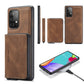 JEEHOOD Magnetic Zipper Horizontal Flip Leather Phone Case