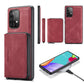 JEEHOOD Magnetic Zipper Horizontal Flip Leather Phone Case