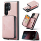 JEEHOOD Magnetic Zipper Horizontal Flip Leather Phone Case