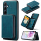 JEEHOOD Magnetic Zipper Horizontal Flip Leather Phone Case