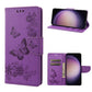 Butterfly Embossed Horizontal Flip Leather Phone Case