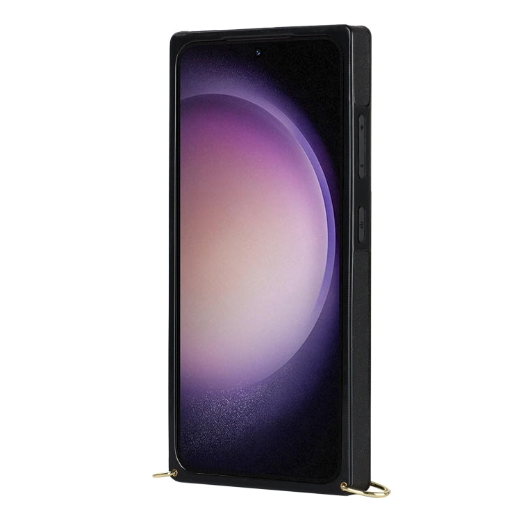 Cross-body Wristband Holder Square Phone Case