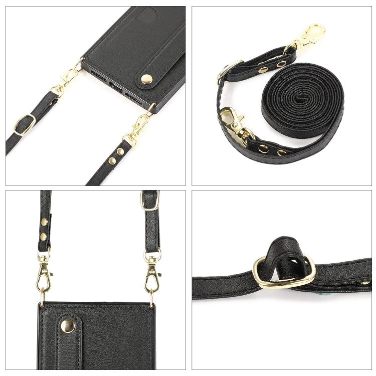 Cross-body Wristband Holder Square Phone Case