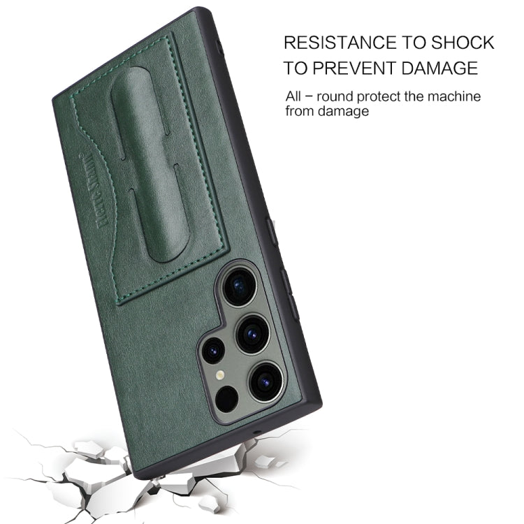 Fierre Shann Full Coverage Protective Leather Phone Case