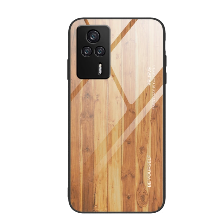 Wood Grain Glass Phone Case