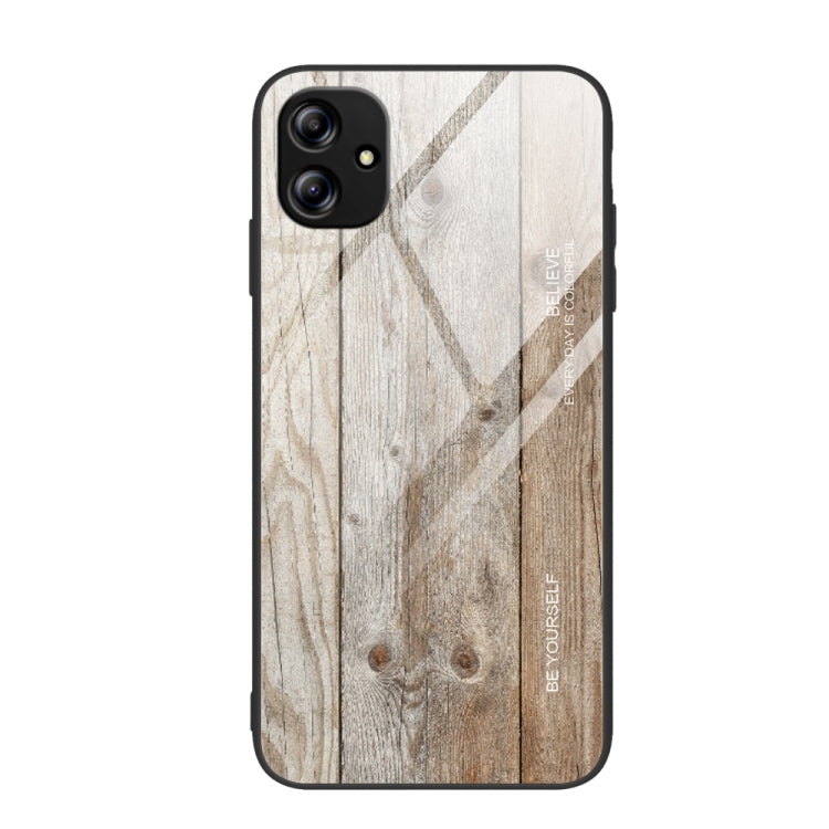 Wood Grain Glass Phone Case