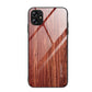 Wood Grain Glass Phone Case
