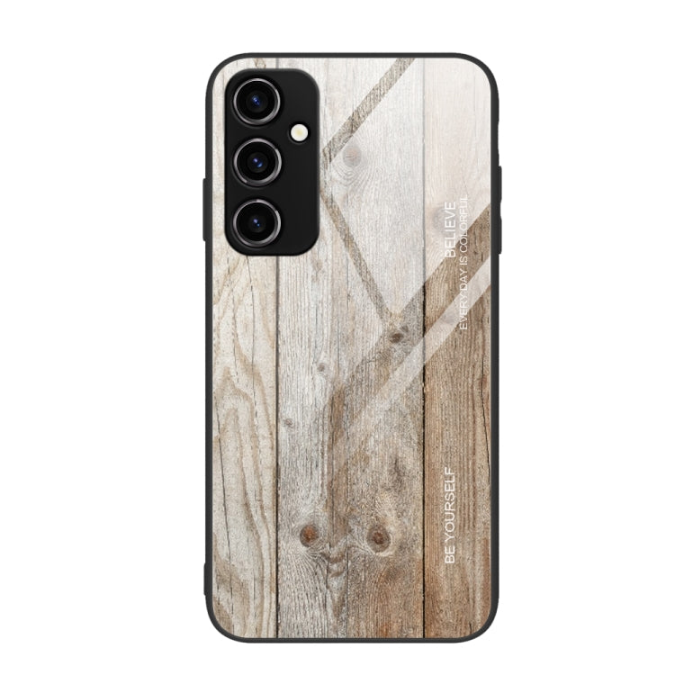 Wood Grain Glass Phone Case