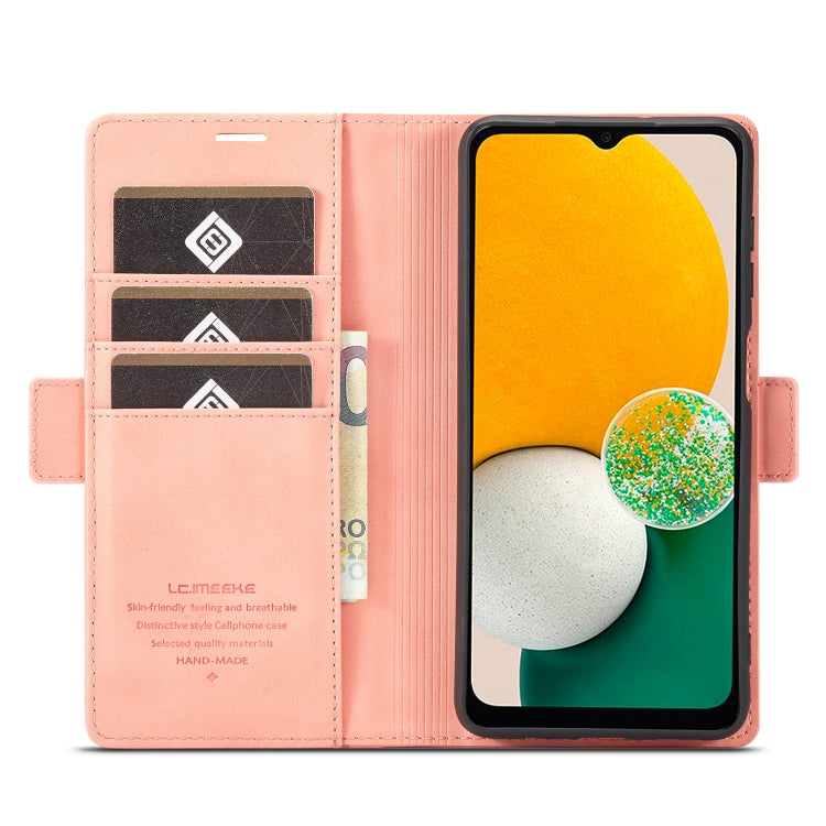 LC.IMEEKE PU + TPU Skin-friendly Feeling Leather Phone Case