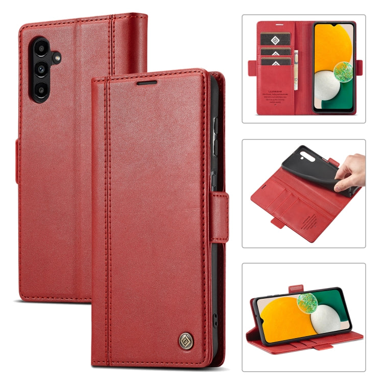 LC.IMEEKE PU + TPU Skin-friendly Feeling Leather Phone Case