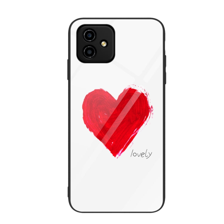Colorful Painted Glass Phone Case