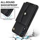 RFID Card Slot Leather Phone Case with Long Lanyard