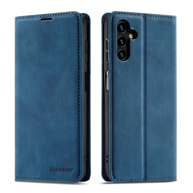 Forwenw Dream Series Oil Edge Strong Magnetism Leather Phone Case