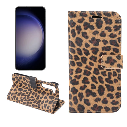 Leopard Pattern Flip Leather Phone Case