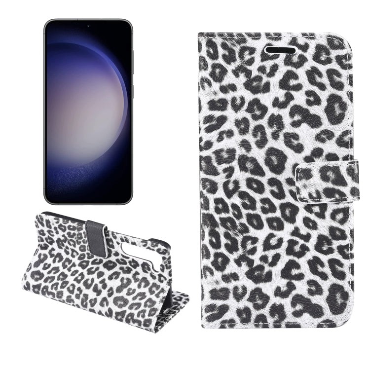 Leopard Pattern Flip Leather Phone Case