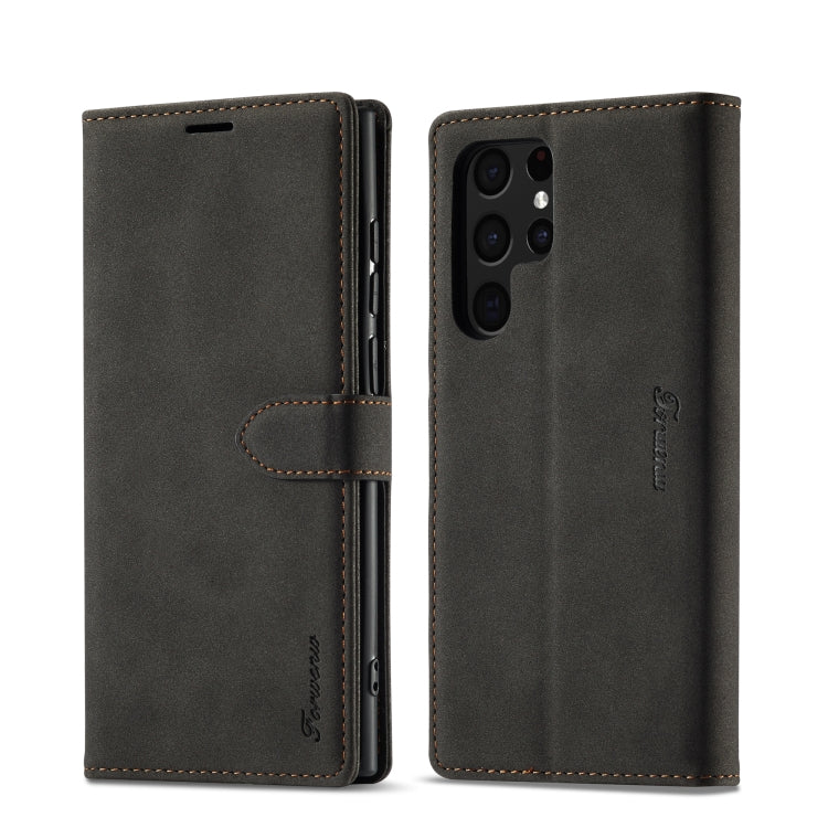 Forwenw F1 Series Matte Strong Magnetism Leather Phone Case