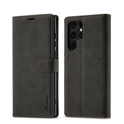 Forwenw F1 Series Matte Strong Magnetism Leather Phone Case