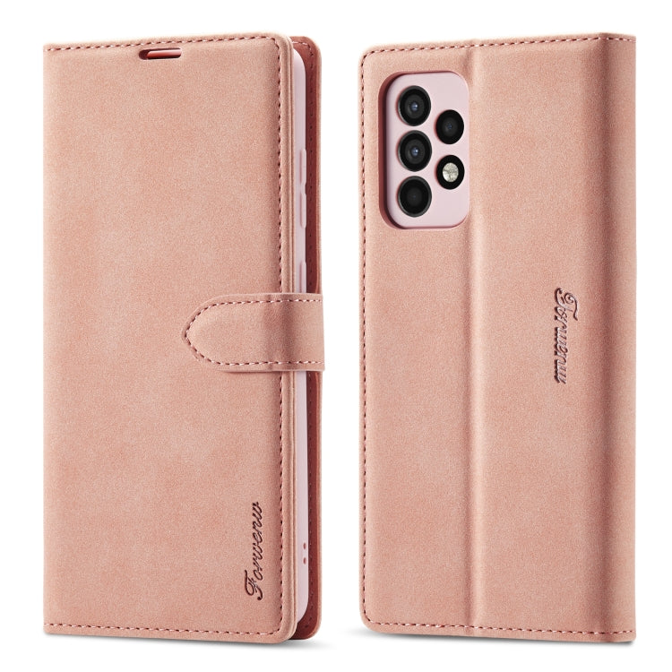 Forwenw F1 Series Matte Strong Magnetism Leather Phone Case
