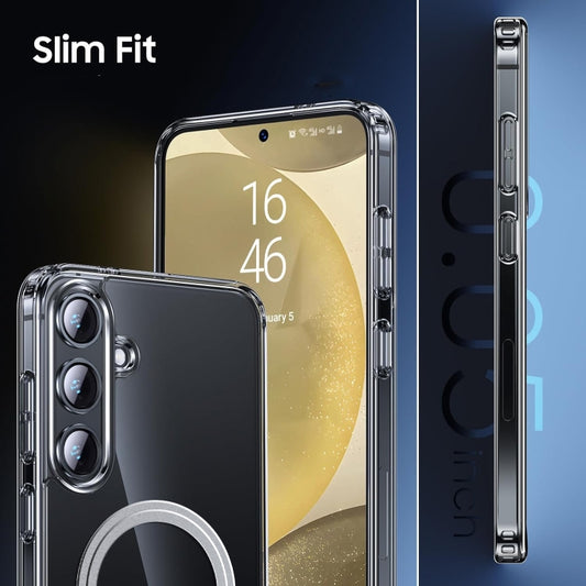 Transparent Frosted MagSafe Phone Case