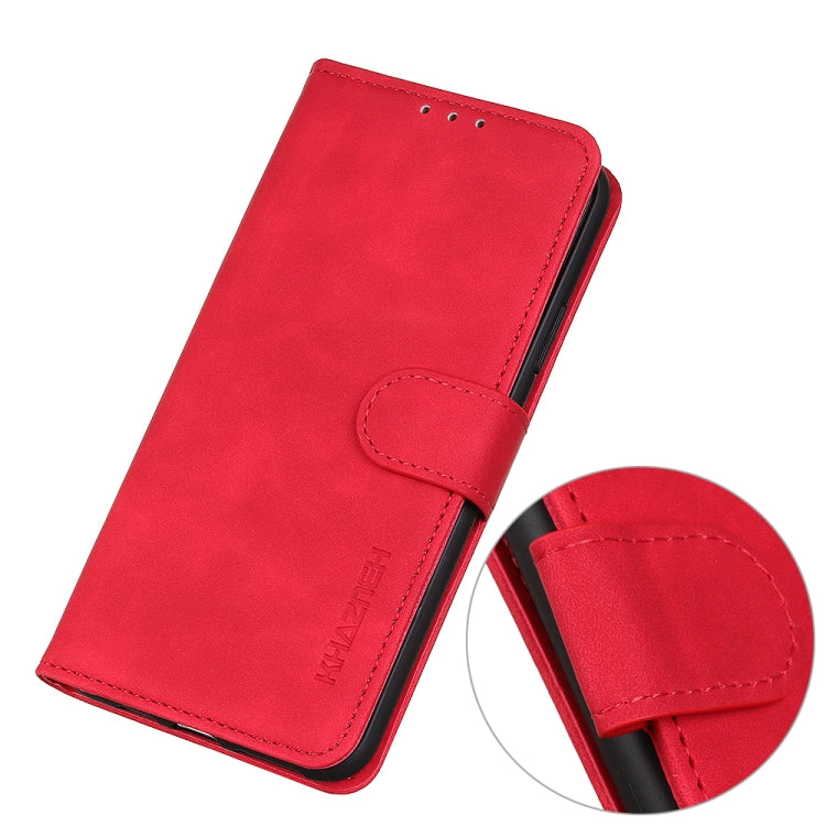 KHAZNEH Retro Texture Flip Leather Phone Case