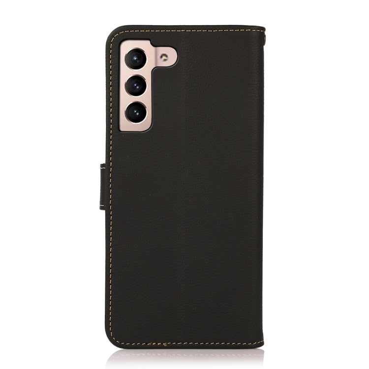 KHAZNEH Custer Genuine Leather RFID Phone Case