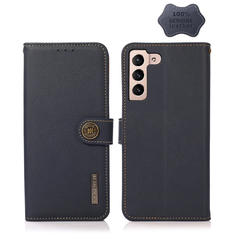KHAZNEH Custer Genuine Leather RFID Phone Case