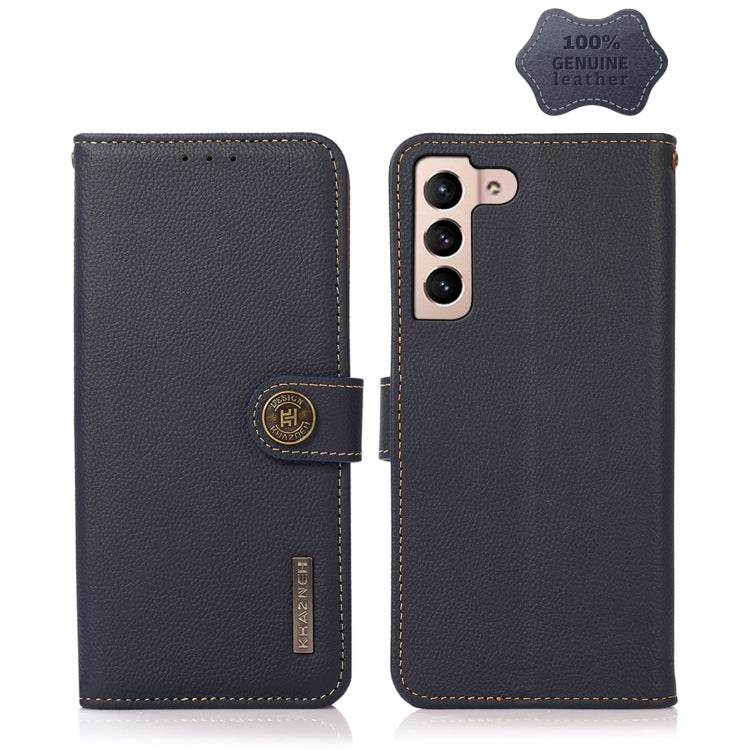 KHAZNEH Custer Genuine Leather RFID Phone Case