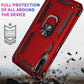 Shockproof TPU + PC Protective Case with 360 Degree Rotating Holder, For Galaxy A70e, For Huawei Y9s