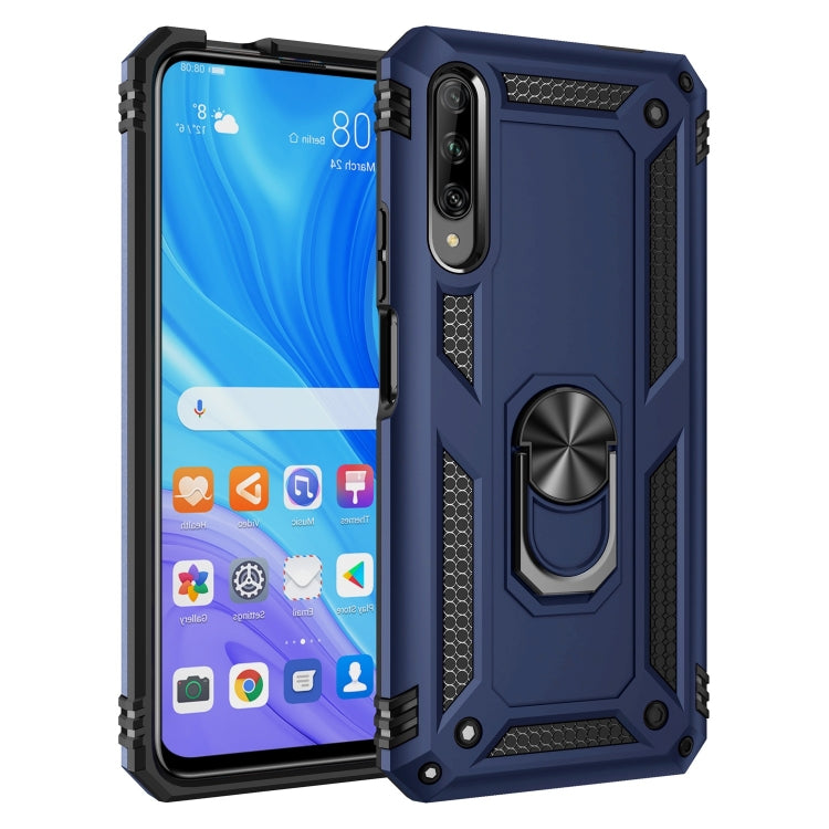 Shockproof TPU + PC Protective Case with 360 Degree Rotating Holder, For Galaxy A70e, For Huawei Y9s