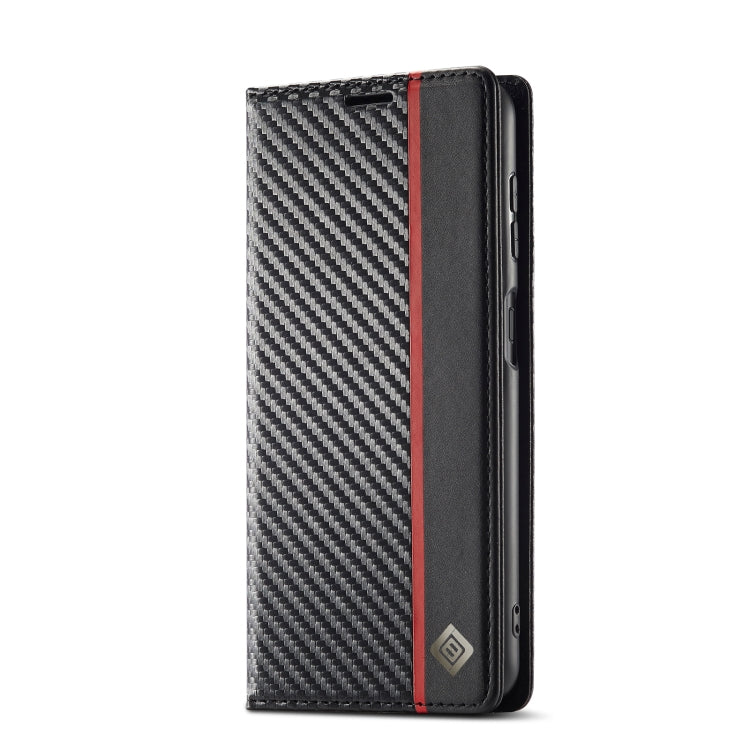 LC.IMEEKE Carbon Fiber Leather Phone Case