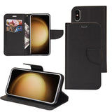 Mercury Contrast Color Splicing Leather Phone Case