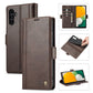 LC.IMEEKE Card Slots Skin Feeling Leather Phone Case