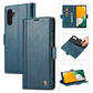 LC.IMEEKE Card Slots Skin Feeling Leather Phone Case