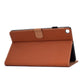 Solid Color Tablet PC Universal Magnetic Horizontal Flip Leather Case with Card Slots & Holder, For Galaxy Tab S5e T720