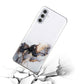 Hollow Marble Pattern TPU Precise Hole Phone Case