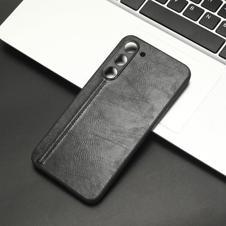 Sewing Cow Pattern Skin PC + PU + TPU Phone Case