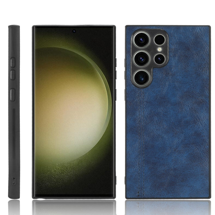 Sewing Cow Pattern Skin PC + PU + TPU Phone Case