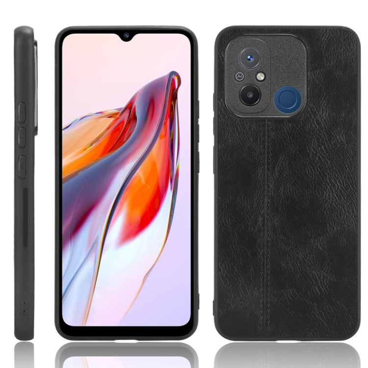 Sewing Cow Pattern Skin PC + PU + TPU Phone Case